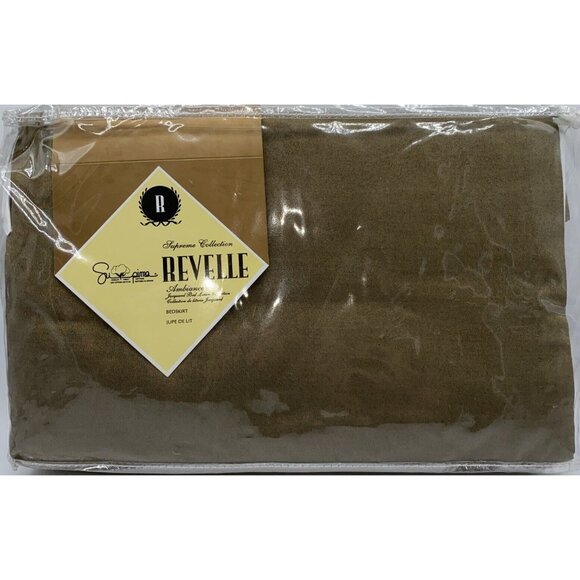 Revelle Supreme Collection Marakesh King Bed Skirt Supima Cotton 6278J2 - Picture 1 of 9